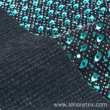 Lurex Metallic Embroidery Sequins Fabric